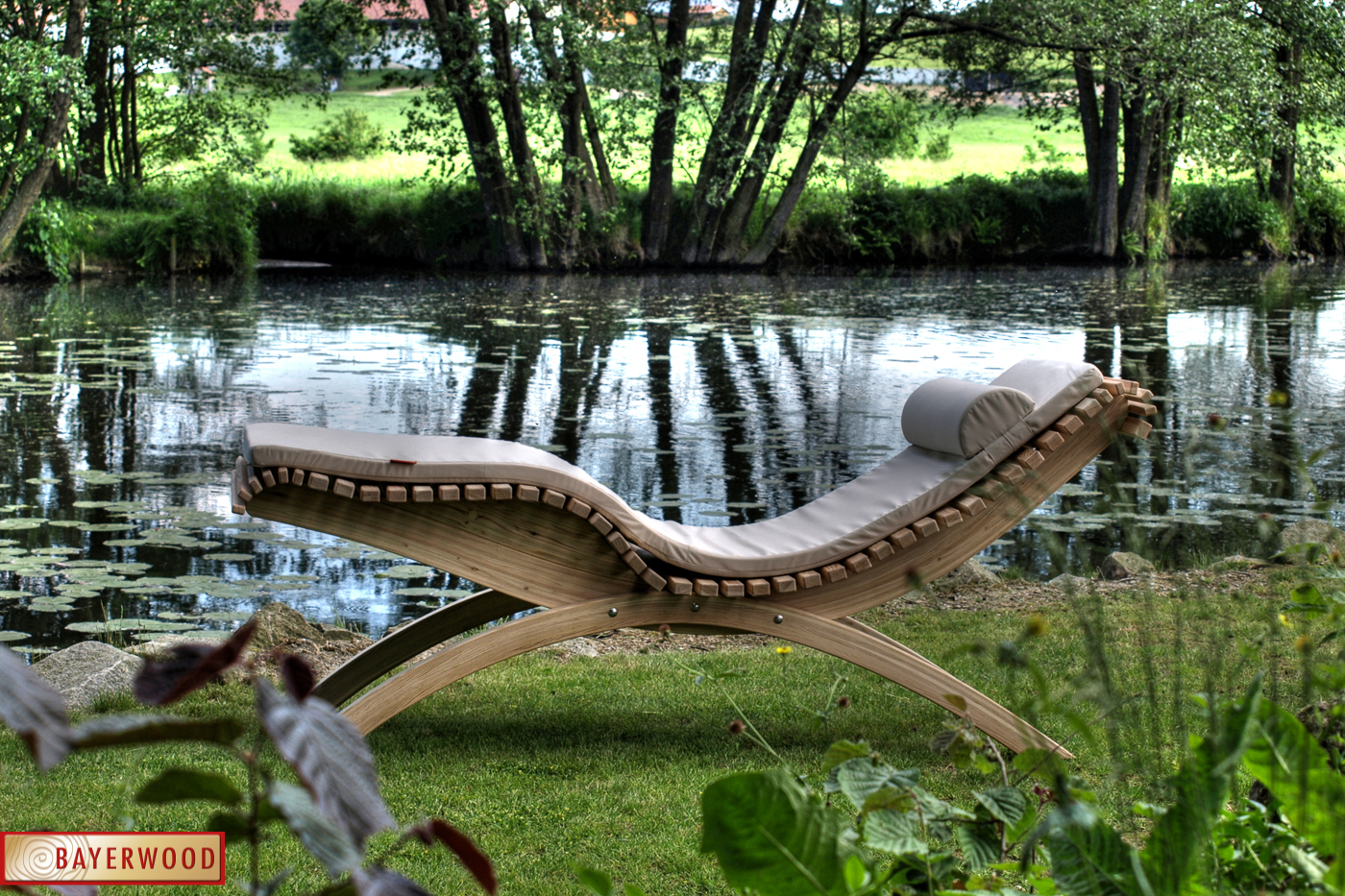 Gartenliegen BAYERWOOD Gartenmöbel aus Holz